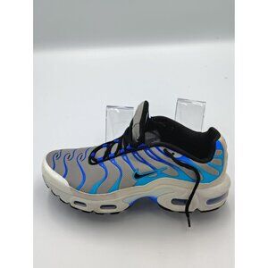 Nike Air Max Plus GS Light Smoke Blue Lightning Mesh Sneakers Gray & Blue US 6.5